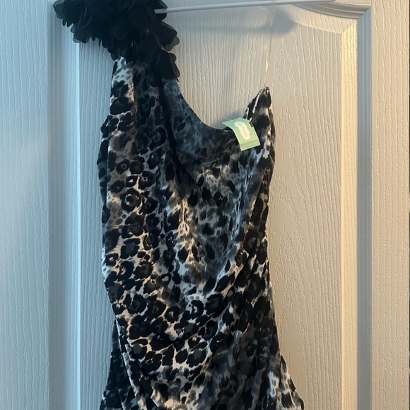 Maurices Tops - One-shoulder, leopard-print top.